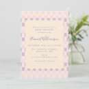 Buscar rosa y púrpura invitaciones Para todos