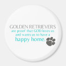 Buscar dueño del perro imanes Golden retriever