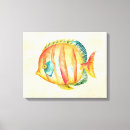 Buscar coloridos lienzos Peces