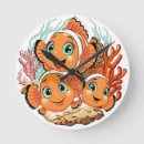 Buscar payaso relojes de pared Nemo