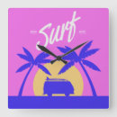 Buscar surf relojes de pared Tropical