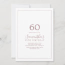 Buscar los invitaciones 60 cumpleaños Para ella
