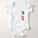 Buscar bandera italia bebe ropa Rojo