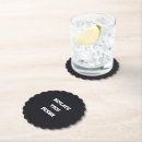 Buscar imprimible posavasos Logotipo moderno editable imprimible