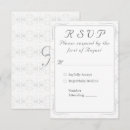 Buscar viejo tarjetas rsvp Monograma