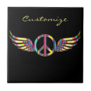 Buscar símbolo de paz azulejos Hippie