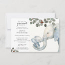 Buscar elefante invitaciones Cacahuete en camino