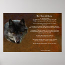 Buscar sabiduría cherokee posters Leyenda del lobo