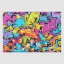 Buscar graffiti papel de seda Azul