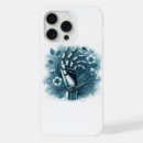 Buscar flor artificial iphone fundas Azul