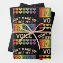 Buscar orgullo gay papel de regalo Trans