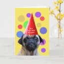 Buscar nuevo perro tarjetas Pug