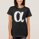 Buscar símbolos griegos camisetas Alfa