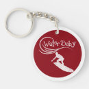 Buscar bebé a bordo llaveros Surf