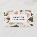 Buscar moda lamentable tarjetas de visita Floral