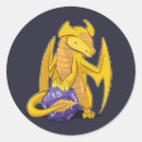 Buscar dragón de oro pegatinas Nerd