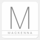 Buscar sutil pegatinas Monograma