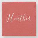 Buscar rojo y blanco posavasos Para ella