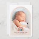 Buscar del arco iris invitaciones de cumpleaños 1 ᵉʳ chica