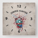 Buscar sangre relojes de pared Zombie