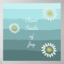 Buscar vegetales posters Azul