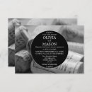 Buscar temático del vino boda invitaciones Rústico