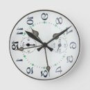 Buscar diferente relojes de pared Extraño