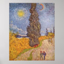 Buscar luna creciente posters Vincent van gogh