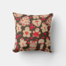 Buscar galletas del pan de jengibre cojines Festivo