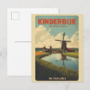 Buscar molino holandés postales Kinderdijk