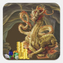 Buscar dragon pegatinas Místico