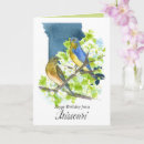 Buscar pájaros azules tarjetas General y unisex