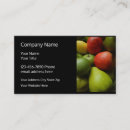 Buscar dieta tarjetas de visita Fruta