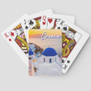 Buscar grecia barajas de cartas Santorini