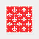 Buscar flor de lis servilletas Patrón