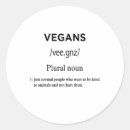 Buscar veganos pegatinas Verde