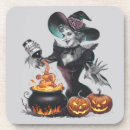 Buscar bruja de halloween posavasos Truco o trato