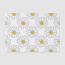Buscar margaritas blancas papel de seda Flores