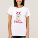 Buscar llamas divertidas camisetas Para ella