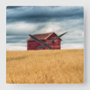 Buscar nubes tormenta de relojes de pared Paisaje