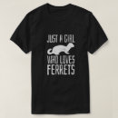 Buscar ferret camisetas Amores