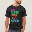 Buscar gimnastas camisetas Caída