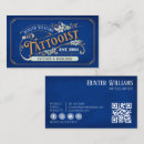 Buscar tattoo tarjetas de visita Vintage