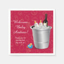 Buscar botella de vino servilletas Para ellos