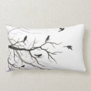 Buscar silueta del pájaro cojines Árboles