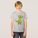 Buscar dibujos animados del dinosaurio camisetas Verde