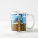 Buscar urbanas tazas Ilustracion