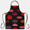 Buscar labios rojos delantales Abstracto