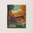 Buscar puente cubierto puzzles Vermont