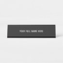 Buscar puerta placas de nombre Negocio